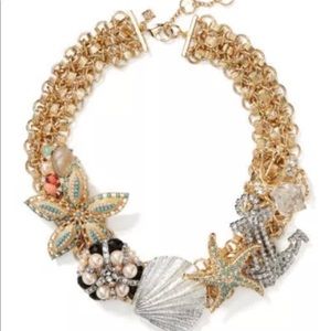 Banana Republic Sea-life Statement Necklace